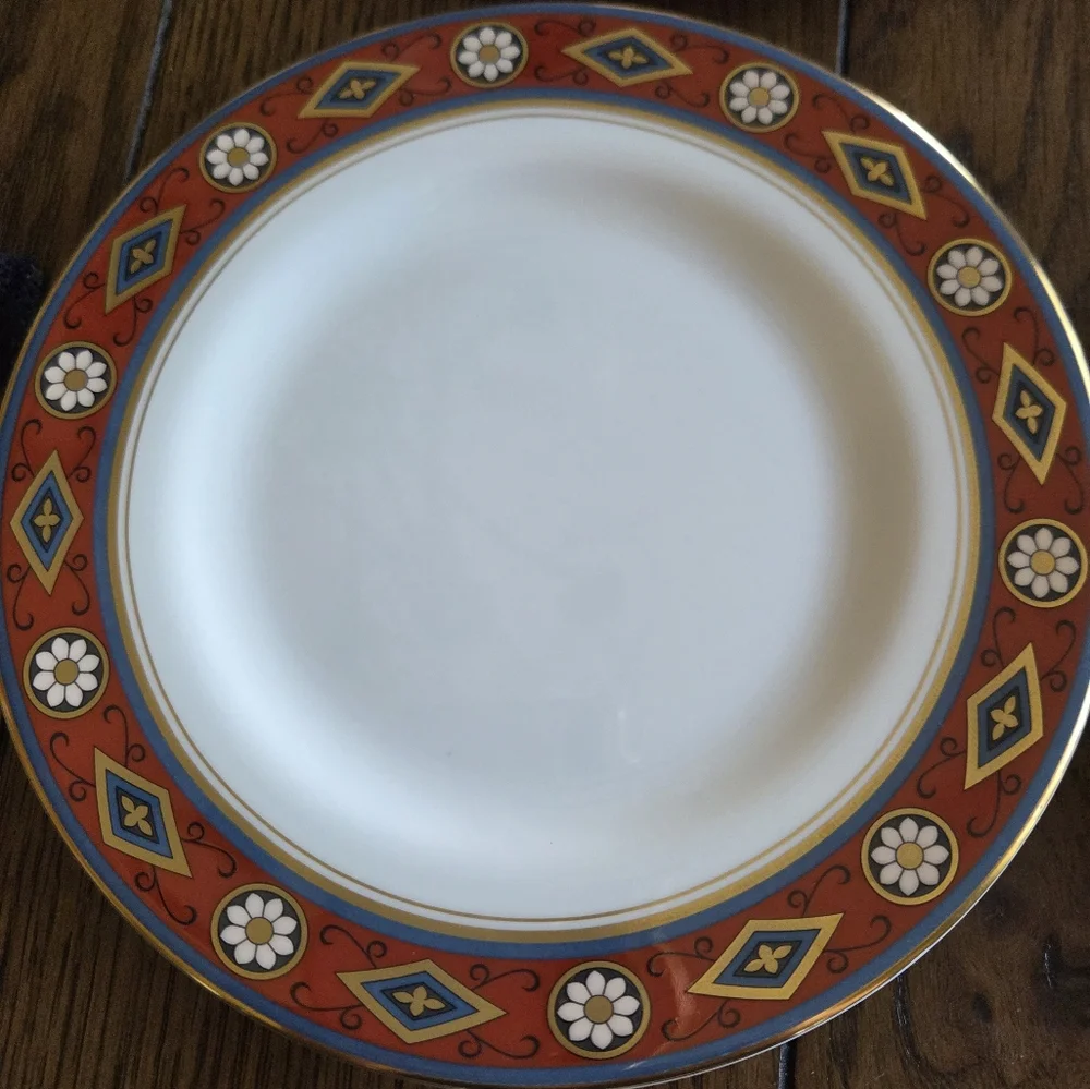Minton Cordoba Dessert Plates (7) Fine Bone China Made In England Royal Doulton